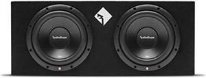 Rockford Fosgate Prime R2-2X10 Dual 10" Subwoofers in Sealed Loaded Enclosure 500-Watts RMS / 1000-Watts Peak