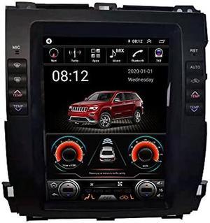 KUNFINE Tesla Style 10.4 Inch Android 11 Autoradio Car Navigation Stereo Multimedia Player GPS Radio IPS Touchscreen fortoyota Prado 2002-2009 Lexus gx470 2002-2009