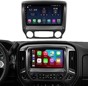 Android 10 Car Stereo/Car Radio 4+64GB Replacement for Chevy Silverado &GMC Sierra 2014-2018 Multimedia Player Touch Screen Head Unit With GPS Navigation Fits Carplay/Android Auto Bluetooth 5.0 4G LTE