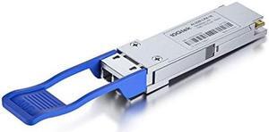 40 Gigabit QSFP+ LC Single-Mode Transceiver, 40GBASE-LR4 Module for Juniper JNP-QSFP-40G-LR4, 4 CWDM Lanes, DDM, 10km