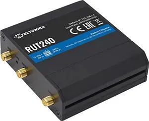 Teltonika RUT240 4G /LTE & WiFi Cellular Router with Ethernet and I/O - Verizon - RUT24002U000