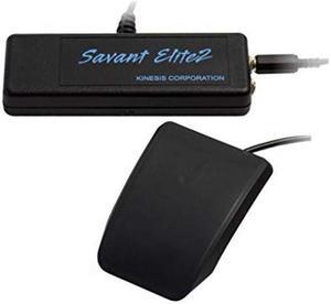 Kinesis Savant Elite2 Programmable USB Foot Switch (2 Port Control Module and Single Pedal)