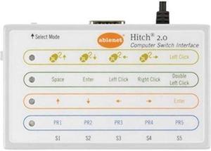 AbleNet Hitch 2 - Plug-and-Play USB Computer Switch Interface for Accessibility - Control, Learn, and Enhance User Experience - Product #10000021