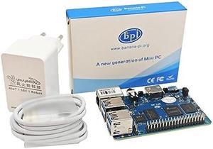 youyeetoo Banana Pi BPI-M5 KIT Amlogic S905X3 Single Board Computer with 4GB RAM and 16G eMMC for AIOT Support Android Debian Raspberry Pi Replacement (Standard)
