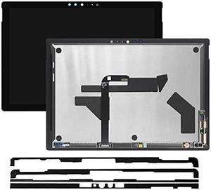 PEHDPVS Screen Replacement 12.3 inch M1010537-003 for Microsoft Surface Pro 4 1724 LCD Display Touch Screen Digitizer Assembly with LCD Flex Conversion (with Touch Plate)