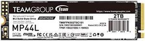 TEAMGROUP MP44L 2TB SLC Cache NVMe 1.4 PCIe Gen 4x4 M.2 2280 Laptop&Desktop SSD (R/W Speed up to 4,800/4,400MB/s) TM8FPK002T0C101