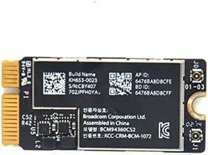 Pardarsey BCM94360CS2 WiFi Bluetooth Airport Wireless Card Replacement for MacBook Air 11" A1465 (2013, 2014, 2015) 13" A1466 (2013, 2014, 2015, 2017) (661-7465, 661-7481, 653-0023) Pardarsey BCM94360CS2 WiFi Bluetooth Airport Wireless Card Replacement for MacBook Air 11" A1465 (2013, 2014, 2015) 13" A1466 (2013, 2014, 2015, 2017) (661-7465, 661-7481, 653-0023)