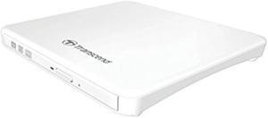 Transcend 8K Extra Slim Portable DVD Writer Optical Drive (TS8XDVDS-W)