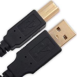 Omnihil 15 Feet 20 High Speed USB Cable Compatible with Canon MX492 Wireless Printer
