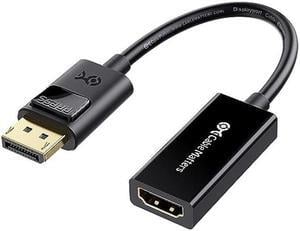 Cable Matters 2-Pack DisplayPort to HDMI Adapter (DP to HDMI Adapter is NOT Compatible with USB Ports, Do NOT Order for USB Ports on Computers)