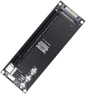 xiwai SFF-8612 SFF-8611 Oculink to PCIE PCI-Express 16x 4X Adapter with SATA Power Port for Mainboard Graphics Card