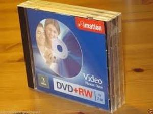 Imation DVD+RW 4X 2 Hour 3 Disc