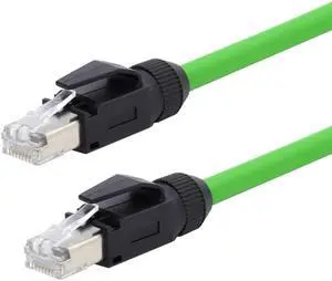 NFHK High Flex Robotic RJ45 Cat6 Ethernet Network LAN Cable Patch Cord 1000Mbps for Router Automation 500CM