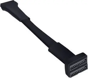 HOXIBSL USB 3.0 Header Splitter Extension Cable,Computer Internal Motherboard USB 3.0 hub Splitter 19/20 Pin IDC 1 to 2 Y-Type Adapter DIY-Cable 5.8 in