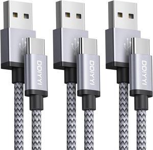 [10ft 3Pack] Long USB Type C Cable, USB A to Type C Phone Charger Cord for iPhone 15 Pro Plus Max, Samsung Galaxy S10e S10 S9 S8 Plus, Note 20 10 9 8, A10e A04s A03s A32 A14 A23 A34 A54, LG G8 G7 V40