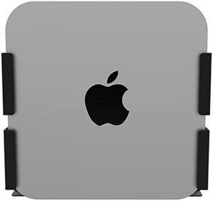 Hikig Mac Mini VESA Mount/Wall Mount/Under Desk Mount, Custom Mount for The Mac Mini, Mac Mini VESA Mounting Stand/Mounting Bracket - Black