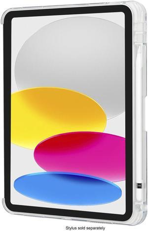 Targus Click-in Clear Case and Kickstand for 10.9" iPad (10th gen.), Clear - Military-Grade Shock Absorbent Protective Case with Hands-Free Viewing (THD927GL)