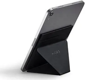MOFT Snap Tablet Stand, Adjustable, Foldable, Portable, Swith-Friendly with The Magic Keyboard and More, Compatible for iPad Mini 1 2 3 4 5 6 and 7.9"-9.7" Tablets, Black