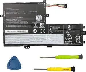 SUNNEAR L18C3PF6 Laptop Battery Replacement for Lenovo ideapad S340-14IML 14API 14IIL 14IWL, C340-15IWL 15IIL S340-15IWL 15API 15IIL, Flex-15IWL 15IML 15IIL Series, L18M3PF7 L18C3PF7 L18L3PF3 L18L3PF2