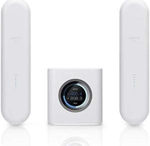 AmpliFi HD WiFi System by Ubiquiti Labs, Seamless Whole Home Wireless Internet Coverage, HD WiFi Router, 2 Mesh Points, 4 Gigabit Ethernet, 1 WAN Port, Ethernet Cable (AmpliFi HD UniBody)