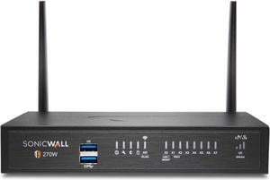Sonicwall TZ270W Secure Upgrade Plus - 2YR Essential Edition (02-SSC-6856) | TZ270W Wireless Network Security Appliance with 2 Year Essential Protection Service Suite | Next-Generation Firewall