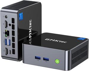 GMKtec Mini PC Intel i5-12450H(Turbo 4.4 GHz) 32GB DDR4 1TB M.2 NVMe SSD, Windows 11 Pro Mini Computers, USB 3.2, Type-C/WiFi 6, BT5.2, RJ45 2.5G/ 4K Triple Display Desktop PC