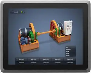 SunKol 15 inch Fanless Industrial Panel PC, All in One Industrial Embedded Panel PC with Capacitive Touch Screen,2xUSB2.0,2xUSB3.0,HDMI,2xRS232,LAN (J6412, 8GB RAM 128GB SSD)
