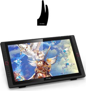 XP-PEN Artist 22R pro Drawing Tablet with Screen 120% sRGB with Battery-Free Stylus Full-Laminated Technolog 21.5 inch Pen Display & XP-PEN Professional Artist Glove