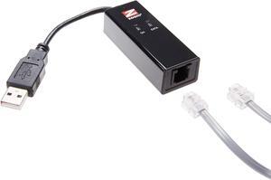 Zoom Model 3095 USB Modem - 56K V.92 Data + Fax