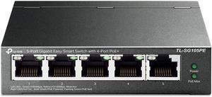 TP-Link 5-PRT GIGABIT Easy Smart Switch with 4-Port POE+