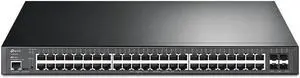 TP-Link TL-SG3452XP | 48 Port Gigabit L2+ Managed PoE Switch | 48 PoE+ Port @500W, 4 x 10G SFP+ Slots | PoE Recovery | Support Omada SDN | IPv6 & Static Routing