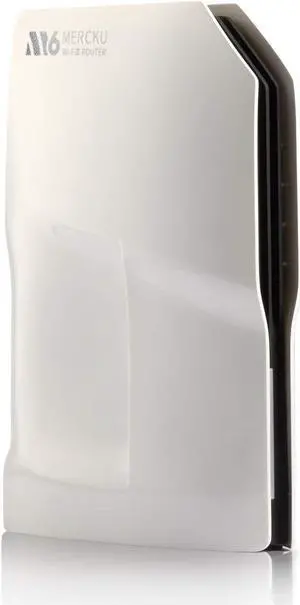 Mercku M6 Wi-Fi 6 Router for Wireless Internet Mesh Wi-Fi System 1 Pack up to 3,000 Sq.Ft. Can Add More Units to Form a Mesh Wi-Fi System, Dual-Band Gigabit Router, App Control, AX1800, Pearl White