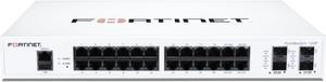 Fortinet FortiSwitch - 124F Performance L2 Switch - 24 GE, 4 SFP+, Fanless (FS-124F)