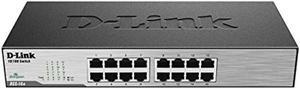 D-Link 16-Port 10/100 Unmanaged Desktop or Rackmount Switch (DSS-16+)