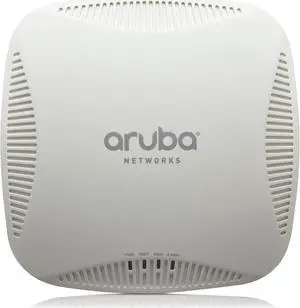 Aruba Networks IAP-205-US Networks Instant IAP-205 IEEE 802.11ac 867 Mbps Wireless Access Point - ISM Band - UNII Band - 2.40 GHz, 5 GHz - MIMO Technology - AC Adapter, PoE - Ceiling Mountable, W