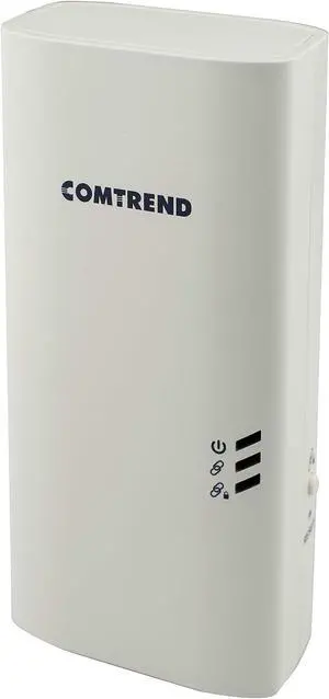 Comtrend G.hn Wave 2 Powerline Ethernet Adapter  2-Port Gigabit Switch, 2000Mbps High-Speed Wired Network for Streaming, Gaming & Work-from-Home (PG-9182PoE)  Single Unit, Requires Two for a Network