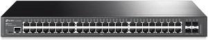 TP-Link TL-SG3452X | 48 Port Gigabit Switch, 4 x 10GE SFP+ Slots | L2+ Smart Managed | Omada SDN Integrated | IPv6 | Static Routing | Support QoS, IGMP & LAG | 5 Year Manufacturer Warranty
