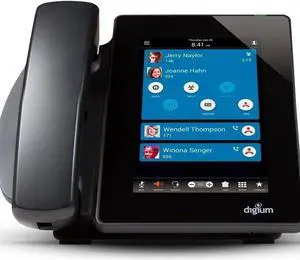 Digium D80 IP Phone with HD Voice, Gigabit, 7.0 Inch Color Display, Capacitive Touch