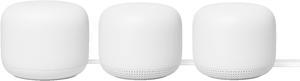 Google Nest WiFi - AC2200 (2nd Generation) Router and Add On Access Point Mesh Wi-Fi System (3-Pack, Snow)