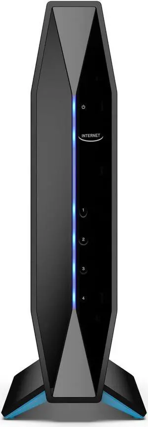 Linksys E8450 AX3200 WiFi 6 Router: Dual-Band Wireless Home Network, 4 Gigabit Ethernet Ports, Parental Controls, 3.2 Gbps, 2,500 sq ft, 25 Devices