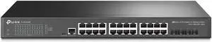 TP-Link TL-SG3428X | Jetstream 24 Port Gigabit Switch, 4 x 10GE SFP+ Slots | L2+ Smart Managed | Omada SDN Integrated | IPv6 | Static Routing | Support QoS, IGMP & LAG | 5 Year Manufacturer Warranty