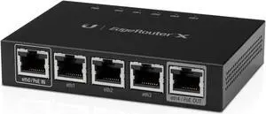 Ubiquiti EdgeRouter X Advanced Gigabit Ethernet Routers ER-X 256MB Storage 5 Gigabit RJ45 Ports