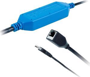 Weather Resistant USB-A to Ethernet Adapter: Portsmith PSA1U1E-E