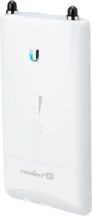 UBIQUITI Networks Ubiquiti Networks Rocket 5ac Lite - WLAN access points (5150 - 5875, -40 - 80 degC, 256-QAM, RP-SMA, White, 5 - 95%)