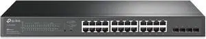 TP-Link TL-SG2428P | Jetstream 24 Port Gigabit Smart Managed PoE Switch | 24 PoE+ Ports @250W, 4 SFP Slots | Omada SDN Integrated | PoE Recovery | IPv6 | Static Routing