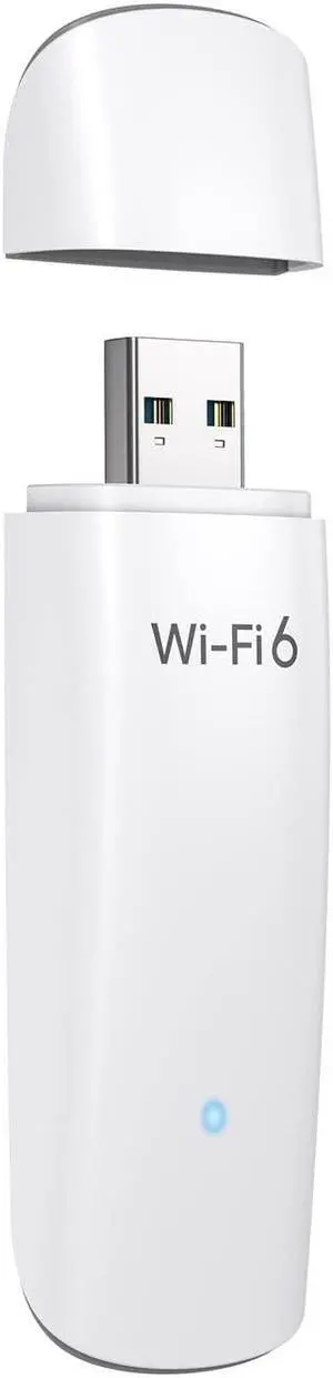 BrosTrend AX1800 USB WiFi 6 Adapter Linux for PC & Raspberry Pi 2+, USB WiFi Adapter Linux Compatible with Ubuntu, Mint, Debian, Kubuntu, Mate, Zorin, PureOS, Windows 11/10, Wireless Dongle Dual Band