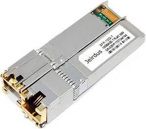 Jeirdus for HP Compatible 10GBase-T SFP+ Module 10 Gigabit RJ45 Copper Transceiver 30-Meter
