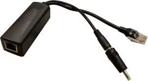 Mount Genie PoE Power Over Ethernet Splitter Adapter 15W Output for Voice Assistants (5-Pack)