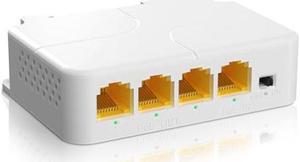 1 in 3 Out Gigabit PoE Extender, NICGIGA 3 Port PoE Repeater 100 Meters(328 ft),IEEE 802.3af/at Power Over Ethernet PoE Splitter to 3 PoE Devices Like IP Cameras, IP Phone, Wireless AP
