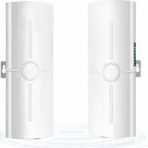 point to point wireless bridge outdoor,Starlink Internet Kit Satellite Complete Set,5.8G 3KM High-Speed Ethernet,100/1000Mbps RJ45 LAN Port,14dBi High-Gain Antenna,IP65,Waterproof,2-Pack